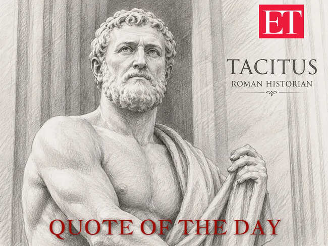 Quote of the day by Roman historian Tacitus
