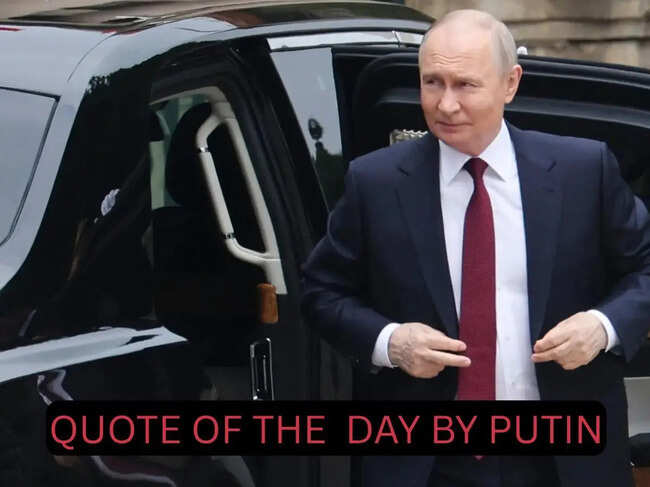 Quote of the Day by Vladimir Putin