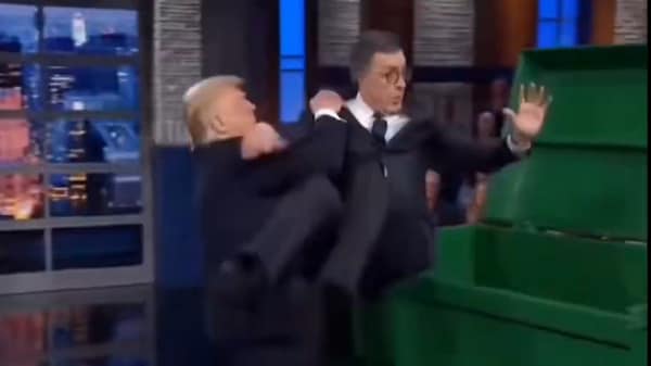 The show, which Colbert has hosted since 2015, was axed after he mocked the broadcaster for a $16 million settlement with Trump
