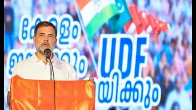 So, what exactly is Rahul Gandhi’s — and his party’s — core politics today? (@INCIndia/ANI)
