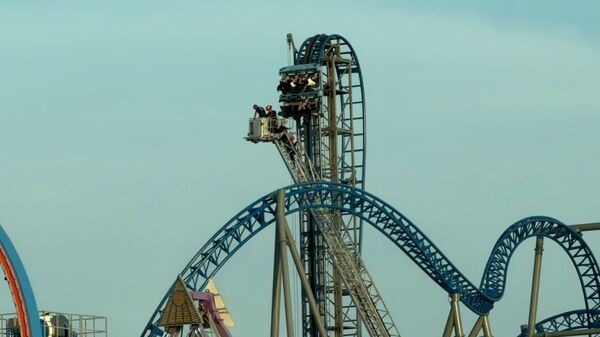 Roller coaster horror in Galveston, Texas