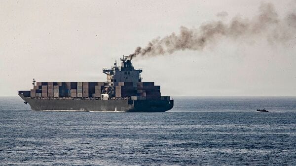 A cargo ship was attacked near the Strait of Hormuz (Representative image)