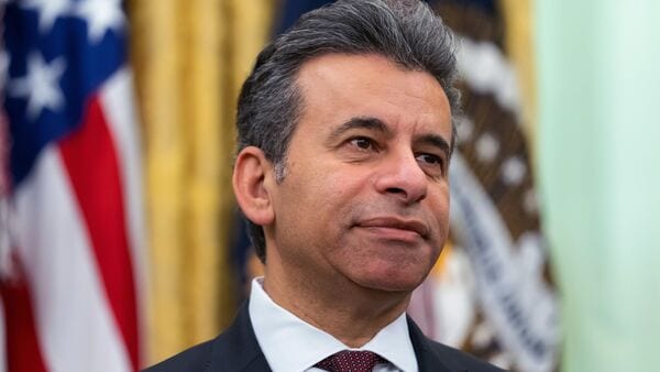Dr. Marty Makary, Food and Drug Administration (FDA) commissioner, at an event on health care affordability in the Oval Office at the White House, Thursday, April 23, 2026, in Washington. (AP Photo/Mark Schiefelbein)