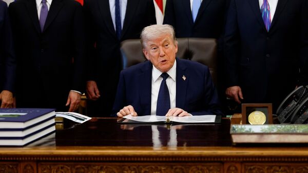 US President Donald Trump