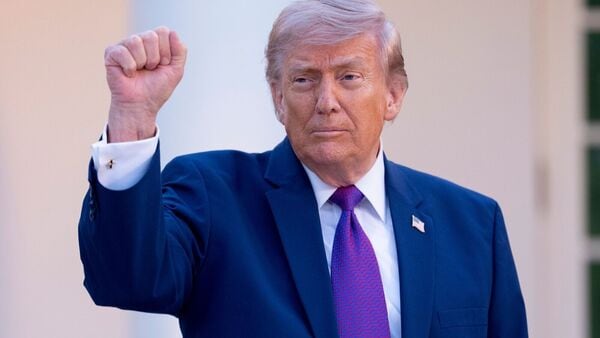 US President Donald Trump