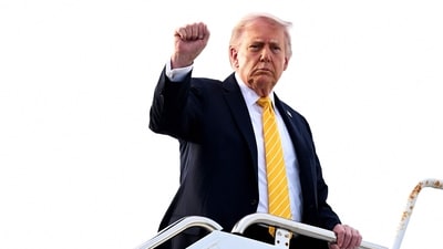 President Trump's dental appointment raised eyebrows as Dr. Reiner criticized the White House for its transparency regarding Trump's health. (Getty Images via AFP)