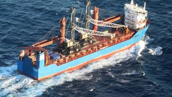 The Spanish government reportedly confirmed that Ursa Major's Russian captain told investigators the ship had been carrying “components for two nuclear reactors similar to those used in submarines.” (Image: X)