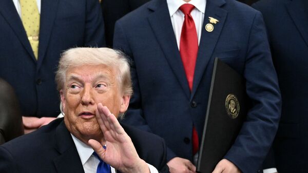 US President Donald Trump