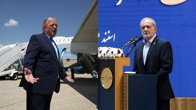 US President Donald Trump said that he would a few days for Iran's response, while his Iranian counterpart said that all paths were open from Tehran's side. (Reuters)