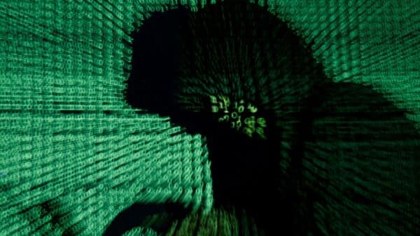 Representational image of a hacker