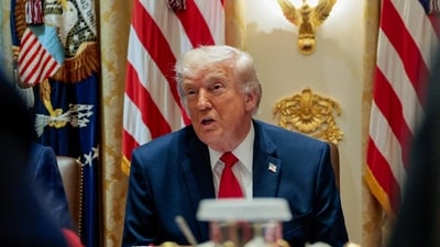 Trump condemned 'third-rate artists' who withdrew from the Freedom 250 concert, suggesting an alternative rally in Washington, D.C. (REUTERS)