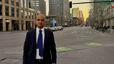 An Indian man said America taught him time management, while India taught him emotion and warmth. (Instagram/drravirkumar)