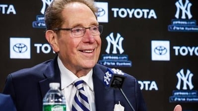 John Sterling, the iconic radio voice of the New York Yankees for 36 seasons, has died at 87, announced WFAN Sports Radio. (X@eyyankees)