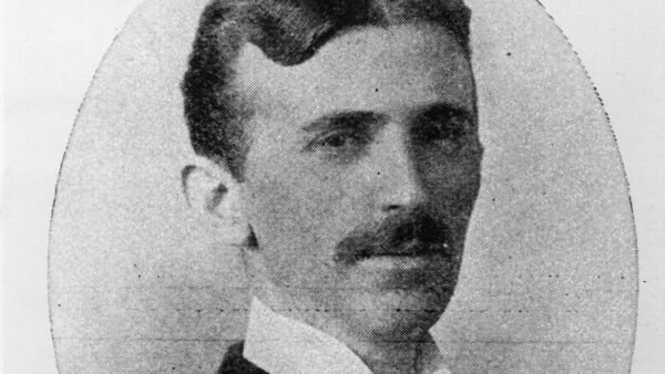 8th September 1900: Nikola Tesla (1856 - 1943) the Yugoslavian-American inventor, physicist and electrical engineer. Original Publication: Illustrated London News - pub. 1900 (Photo by Herbert Barraud/Hulton Archive/Getty Images)