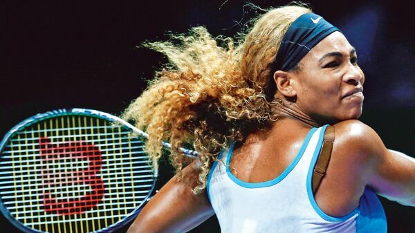 American tennis player Serena Williams.