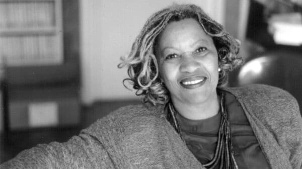 Nobel Prize-winning author Toni Morrison poses in this undated handout photo. In November 2006, she served as guest curator of the Louvre Museum in Paris, France, and exhibited her project 'The Foreigner's Home,' an interdisciplinary exploration of how artists confront identity and belonging. Photographer: Zabo Nora. Source: Resnicow Schroeder Associates via Bloomberg News.