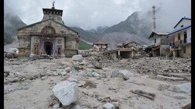 A rights-bearing Kedarnath valley could have enforced river-corridor protections. (HT Archive)