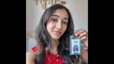 Aashna Doshi, worked at Google, New York as a software engineer. (Instagram/@aashna.talks) Aashna Doshi, worked at Google, New York as a software engineer. (Instagram/@aashna.talks)