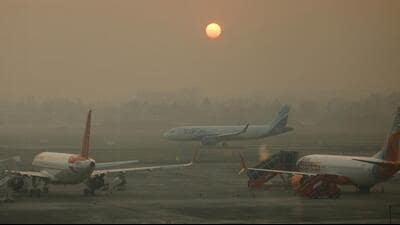 After the West Asia troubles intensified, airlines requested the government for concessions on ATF pricing and other duties and levies. Although the Centre capped ATF price increases at  ₹15 per litre for domestic operations, the price of fuel for international operations soared, making international operations unviable. (Reuters)