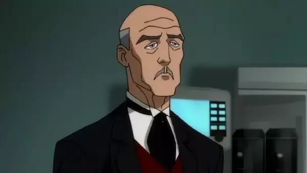 Alfred Pennyworth is the loyal butler, guardian, and father figure to Bruce Wayne (Batman) in the Batman series