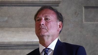 US Supreme Court Justice Samuel Alito in Rome, Italy, September 20, 2025. (REUTERS)