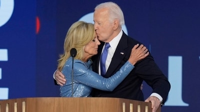 Jill Biden gives update on Joe Biden's health who has cancer. (AP)