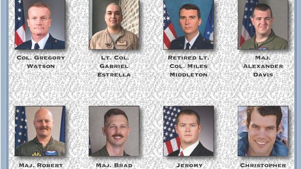 The US military has identified all victims of the B-52 bomber crash