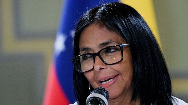 Venezuela's interim President Delcy Rodriguez on Thursday said that at least 164 people have been killed so far in the twin earthquakes