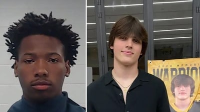 Karmelo Anthony's family protested his sentencing, labeling it as racially biased. Meanwhile, a misleading social media post about Metcalf's father was debunked by an attorney, clarifying the photo's authenticity and correcting the appeal jurisdiction error. (Collin County, x/AMetcal)