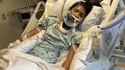 Lagishetti Spandana: After a severe fall in Chicago, a 22-year-old student from Telangana is in a coma, prompting her family to seek urgent travel support (GoFundMe)
