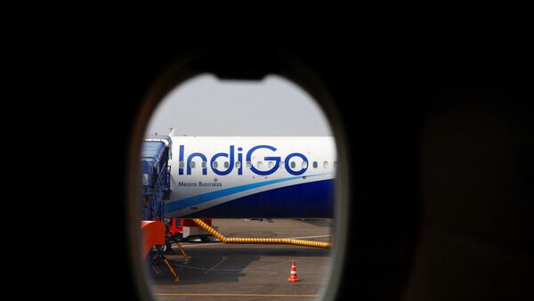 A file image of an IndiGo aircraft