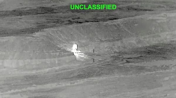 US-Iran war news LIVE: Ceasefire breach to be met with a crushing response, says Iran (Image: A drone footage shows fire and smoke rising, after what the US Central Command said, were strikes on Iran targeting various sites)