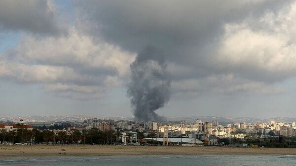 US Iran War News LIVE: Smoke rises from the site of an Israeli airstrike that targeted a neighborhood in the southern Lebanese coastal city of Tyre