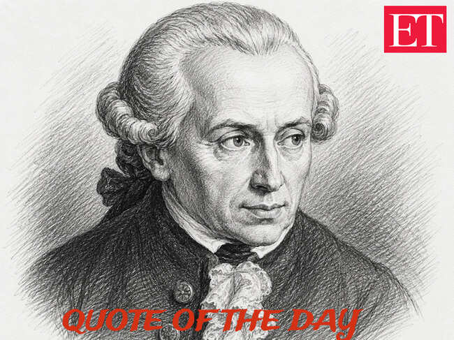 Life lesson quote by Immanuel Kant