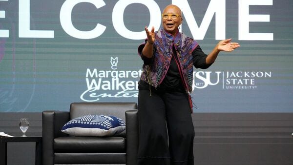 Alice Walker, author of 'The Color Purple'. Photo via AP