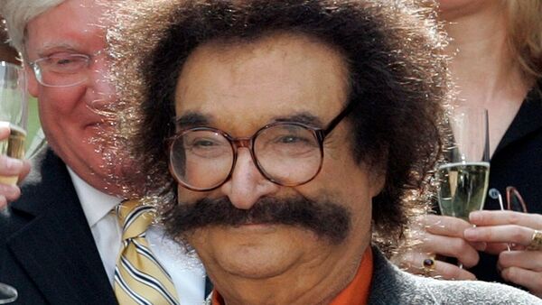 Gene Shalit, the distinctive film critic whose humour, wordplay and larger-than-life presence made him a television institution, has died at the age of 100. (AP Photo/Richard Drew, File)