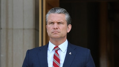 A full US supplemental request, which will include money for the Pentagon as well as non-defense priorities such as farm and disaster relief, could be sent to lawmakers in the coming days. (In picture: US Secretary of War Pete Hegseth) (Getty Images via AFP)