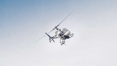After the wedding reception, the newlyweds, Dave and Jessni, boarded a Robinson R66 helicopter bound for Georgia's second-busiest airport, DeKalb-Peachtree. (Representative)