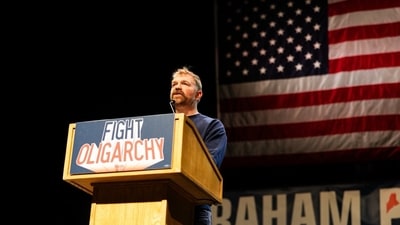 Graham Platner, a Marine Corps veteran and oyster farmer with no prior political experience, has surged ahead of the June 9 Democratic primary in Maine. (X/ Graham Platner for Senate)