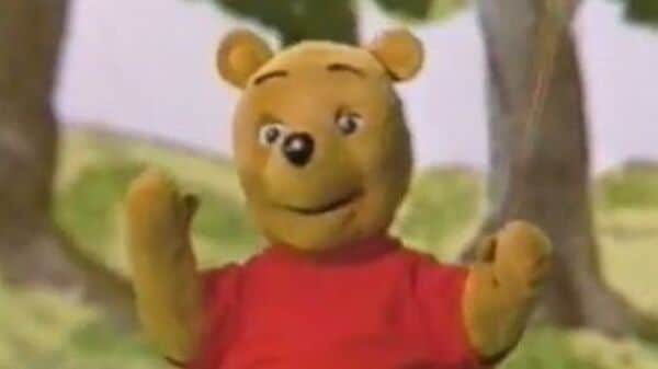 A still from Disney's 'Welcome to Pooh Corner'