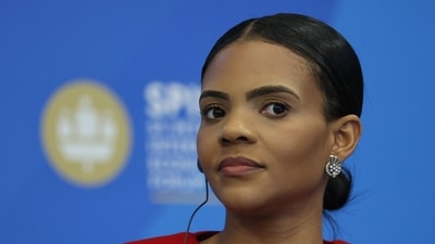 American conservative political commentator Candace Owens, attends a session at the St. Petersburg International Economic Forum (SPIEF) in Saint Petersburg, Russia, June 4, 2026. REUTERS/Anastasia Barashkova (REUTERS)