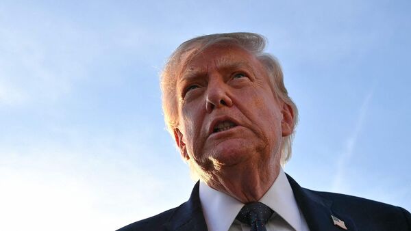 TOPSHOT - US President Donald Trump. (Photo by Mandel NGAN / AFP)
