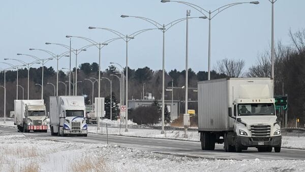 Illegal trucks drivers to be deported from the US, including 30 Indians (Photograph for representative purpose only). (Bloomberg)
