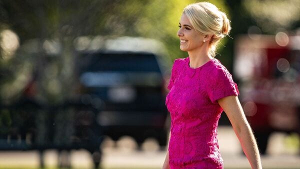 Natalie Harp, executive assistant to US President Donald Trump