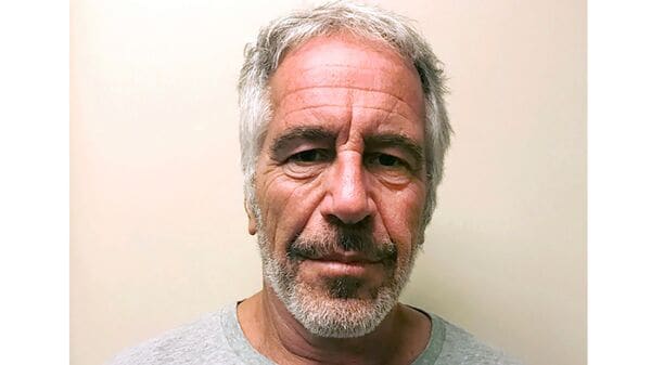 This photo provided by the New York State Sex Offender Registry shows Jeffrey Epstein, March 28, 2017.  (New York State Sex Offender Registry via AP, File)