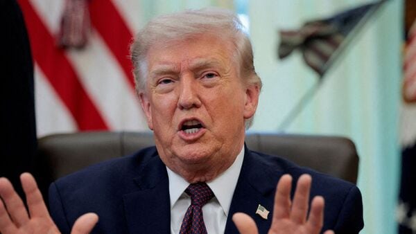 US President Donald Trump when asked whether people who attacked police officers during the Capitol riot should receive taxpayer-funded compensation, said: 'I wouldn't be inclined to say so, but I have to see it.'