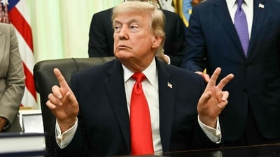US President Donald Trump (AFP)