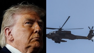 Apache helicopters have been a key asset for the American military as it enforces a blockade on Iranian crude oil shipments and tankers, seeking to pressure Tehran into reaching a deal. (AFP/Reuters)