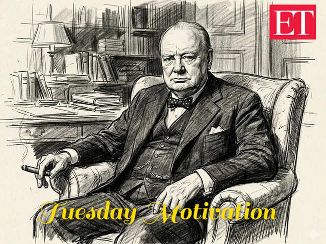 Tuesday Motivation by Winston Churchill