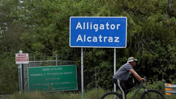 Detainees are now being transferred from Florida's 'Alligator Alcatraz' facility